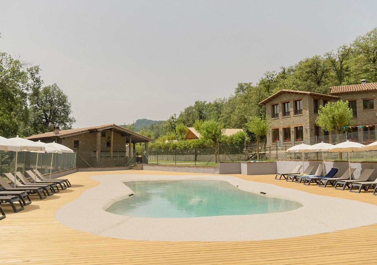 Camping Sènia Rupit Bagian luar foto